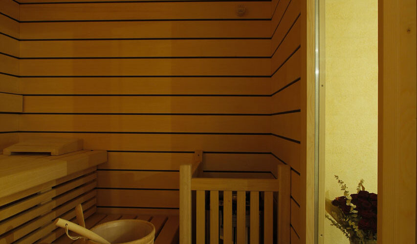 Sauna Formline privat, innen